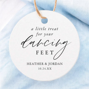 Étiquettes Cadeau Calligraphie Un Petit Plaisir Pour Vos Pieds De Da