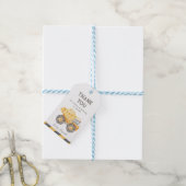 Étiquettes-cadeau Camion à benne de construction (Avec de laficelle)