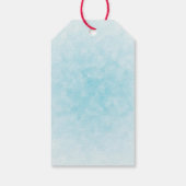 Étiquettes-cadeau Camion de Noël avec de mignons animaux de forêt (Dos)