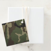 Étiquettes Cadeau Camouflage 1 (En situation)