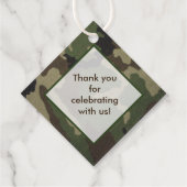Étiquettes Cadeau Camouflage 1 (Dos)