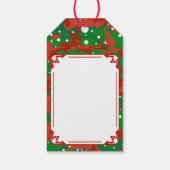 Étiquettes-cadeau Camouflage Haus De Camo Xmas (Dos)