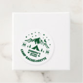 Étiquettes Cadeau Camp Bachelorette Fête à thème (En situation)