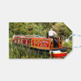 ÉTIQUETTES-CADEAU CANAL NARROWBOATS