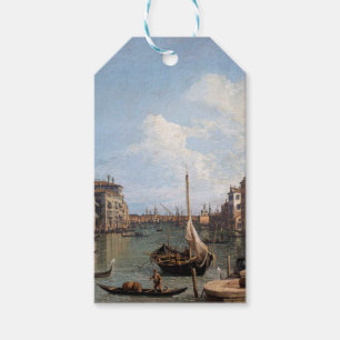 Étiquettes-cadeau Canaletto Vue sur le Grand Canal