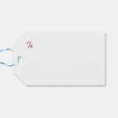 ÉTIQUETTES-CADEAU CANAUX (Dos Horizontal)