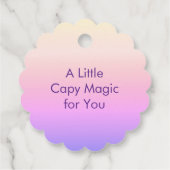 Étiquettes Cadeau Capyfairy (Dos)
