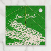 Étiquettes Cadeau Carbone faible (Dos)