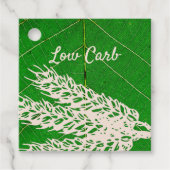 Étiquettes Cadeau Carbone faible (Devant)