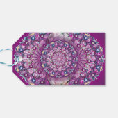 Étiquettes-cadeau Cardinal Red Rosace (Dos Horizontal)