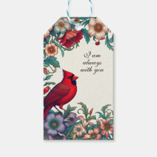 Étiquettes-cadeau Cardinal Rouge Cadeaux Sympathy Keepsaké Memorial