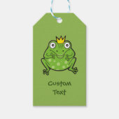 Étiquettes-cadeau Caricature de grenouille (Devant)