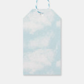 Étiquettes-cadeau Carnival Cirque Big Top Blue Anniversaire (Dos)