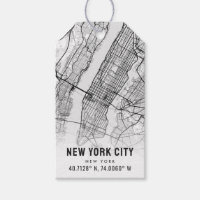 Carte de New York | Faveur de mariage