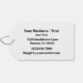 Étiquettes-cadeau Carte de visite pour entreprise de couture / patch (Dos (Horizontal))