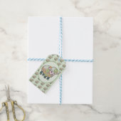 Étiquettes-cadeau Carte postale (Avec de laficelle)