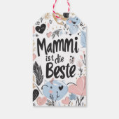 Étiquettes-cadeau Carte postale (Dos)