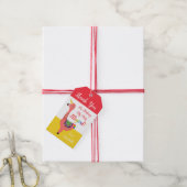 Étiquettes-cadeau Carton mignon Unicorn Flamant rose Llama fête d'an (Avec de la ficelle)