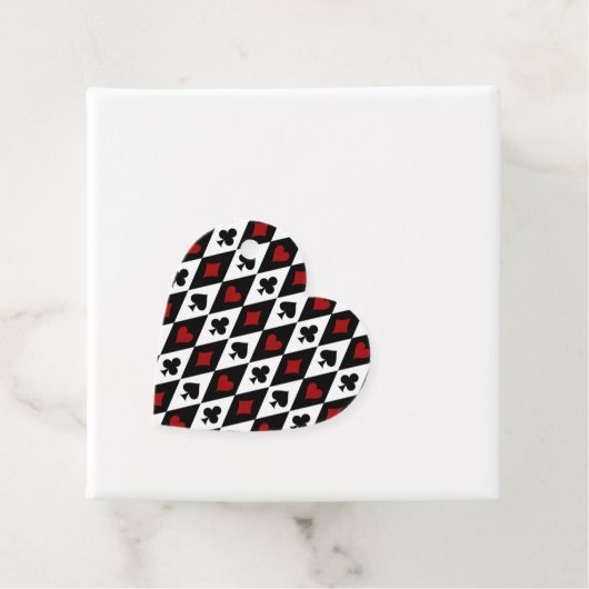 Étiquettes Cadeau Casino de jeu Blackjack Card Player Las Vegas (En situation)