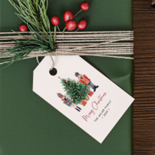 Étiquettes-cadeau Casse-Noisette de Noël