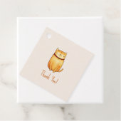 Étiquettes Cadeau Cat (En situation)