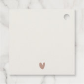 Étiquettes Cadeau Cathédrale de Barcelone Espagne Mariage d'aquarell (Dos)