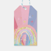 Étiquettes-cadeau Caticorn Meow-Gical Anniversaire merci (Dos)