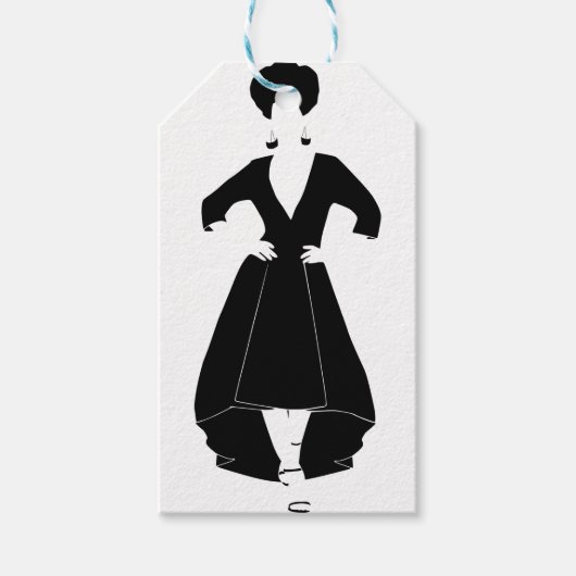 Étiquettes-cadeau Catwalk (Devant)