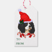 Étiquettes-cadeau Cavalier King Charles Spaniel Christmas Cadeaux Ta (Devant)