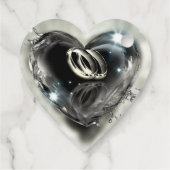 Étiquettes Cadeau Ce que Dieu a mis ensemble Mariage (Argent) (Dos)