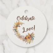 Étiquettes Cadeau Celebrate (Dos)