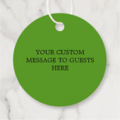 Étiquettes Cadeau Célébration du tennis (Dos)