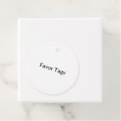 Étiquettes Cadeau Cercle professionnel simple de 2" (En situation)