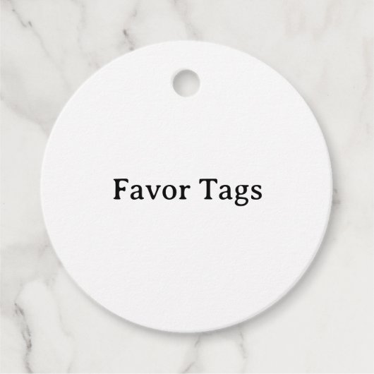Étiquettes Cadeau Cercle professionnel simple de 2" (Devant)