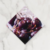 Étiquettes Cadeau Cerise (Dos)