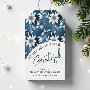 Étiquettes-cadeau 'C'Est La Saison D'Être Gratuit Noël D'Entreprise