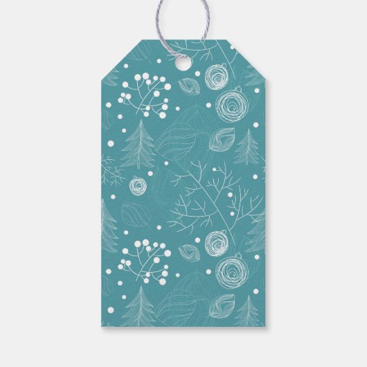 Étiquettes-cadeau 'C'Est La Saison D'Être Un Noël Gratuit (Dos)