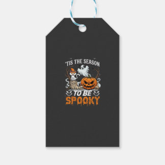Étiquettes-cadeau C'est la saison d'Halloween Citrouille Fantôme Épo