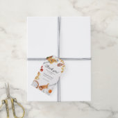 Étiquettes-cadeau C'est l'Amour Mariage Italien Script (Avec de la ficelle)