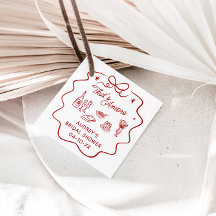 C'est l'amour, Red Doodle personnalisé pour une do