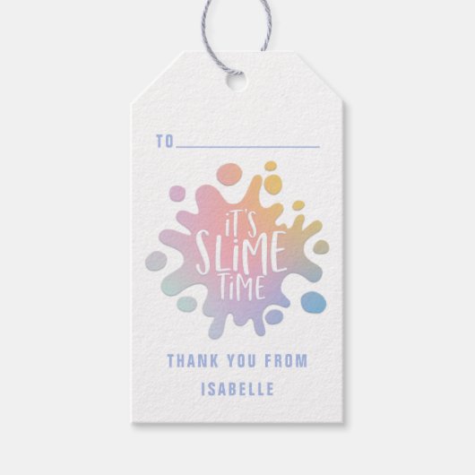 Étiquettes-cadeau C'est le moment de vous remercier (Devant)