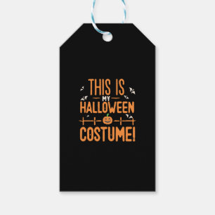 Étiquettes-cadeau C'est mon costume d'Halloween