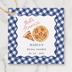 Étiquettes Cadeau C'est plus italienne Pizza Party Fête des mariées