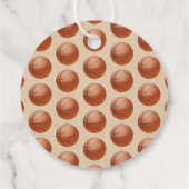 Étiquettes Cadeau C'est un garçon ! Baby shower de base-ball à thème (Dos)