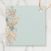 Étiquettes Cadeau C'est un garçon Safari Thème Lion Baby shower (Dos)