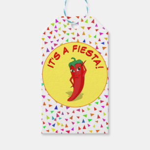 Étiquettes-cadeau C'est une fête avec Motif Confetti