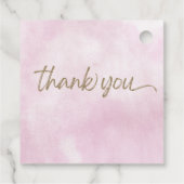 Étiquettes Cadeau C'est une fille Baby shower Floral rose Bourgogne (Dos)