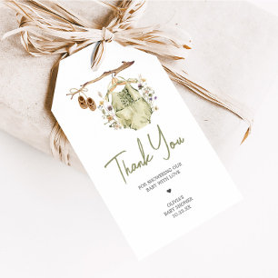 Étiquettes-cadeau C'est une fille Boho vêtements Baby shower Favor T