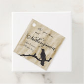 Étiquettes Cadeau C'est votre faveur et rien de plus Raven Halloween (En situation)