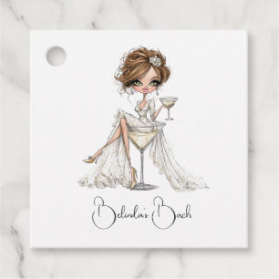 Étiquettes Cadeau Cette épouse est une Showgirl Fausse Glitter Enter